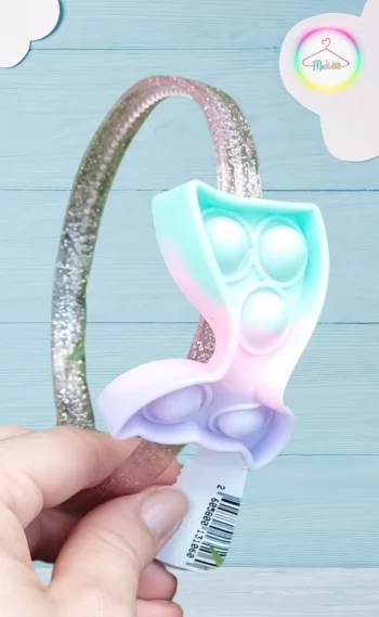 Tiara / Arco Pop It / Fidget Toy - Sereia