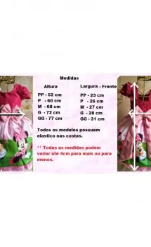 Vestido Infantil tema Alice