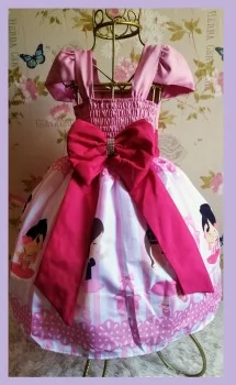 Vestido Infantil tema Bailarina