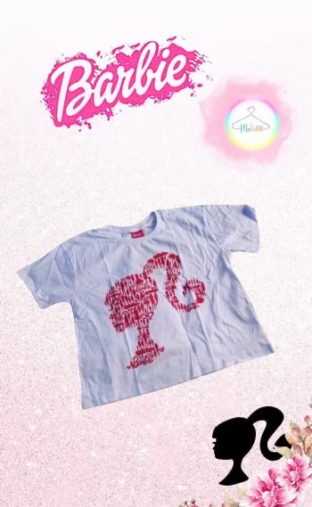 Camiseta Barbie - Branca