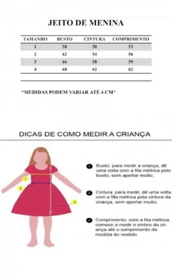 Vestido Infantil Festa Cor Vinho